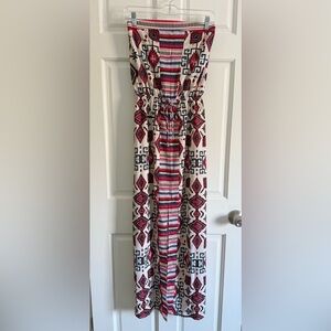 Xhilaration Colorful Patterned Dress